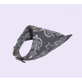 Collier Bandana Gris