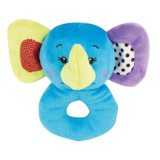 Peluche Hochet Eléphant   (2ème démarque -45%  au lieu de 40%)