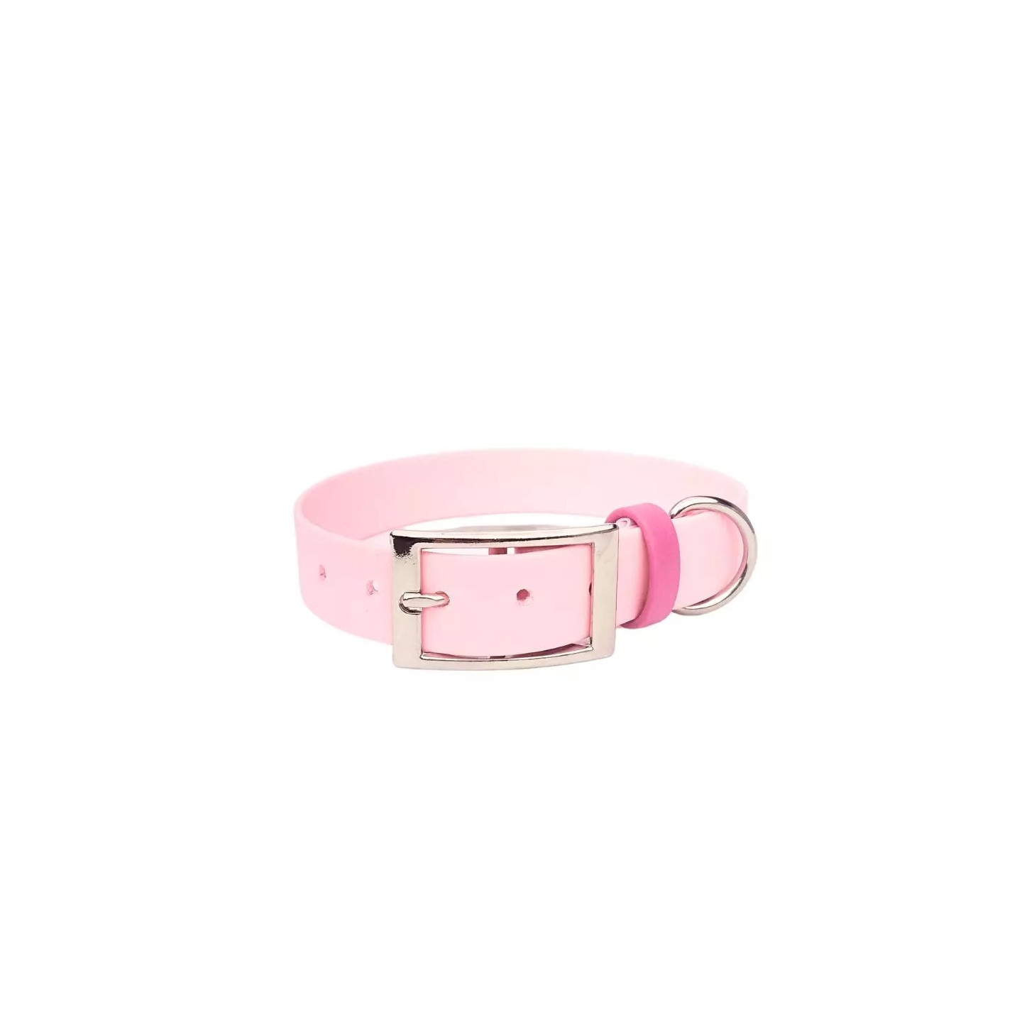 Ensemble collier en biothane rose Barbapapa  et laisse (2ème démarque -25% au lieu de 15%)