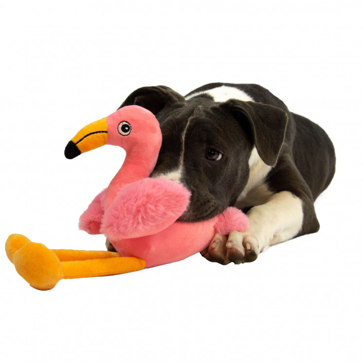 Peluche Flamant rose 28 cm